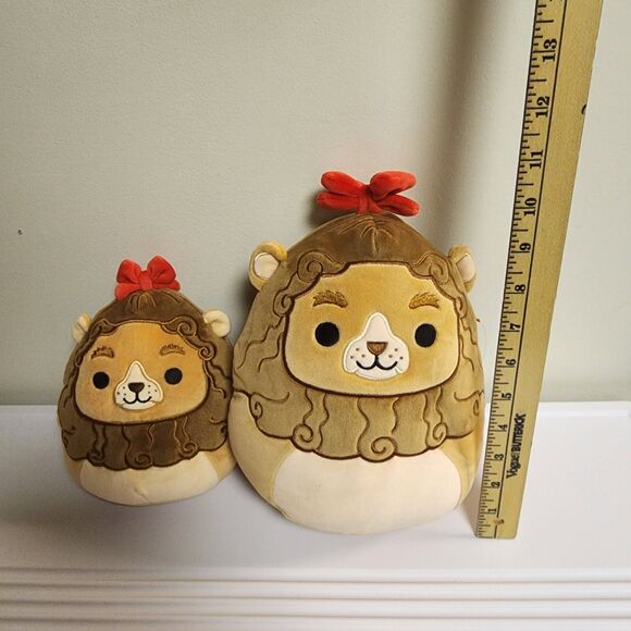 Squishmallows Wizard of Oz 85th Anniversary Cowardly Lion 10” Plush 2024 NWT - Picture 14 of 15